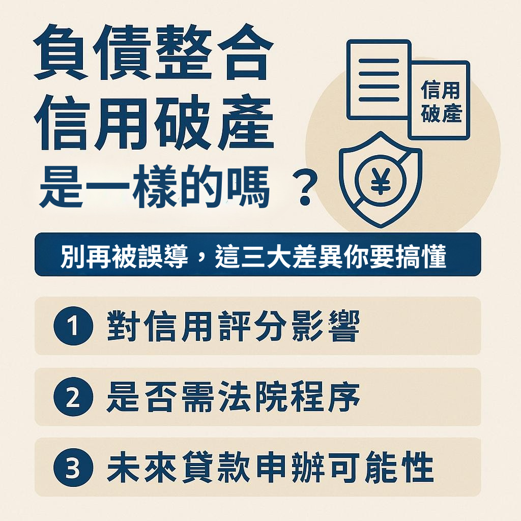 負債整合信用破產