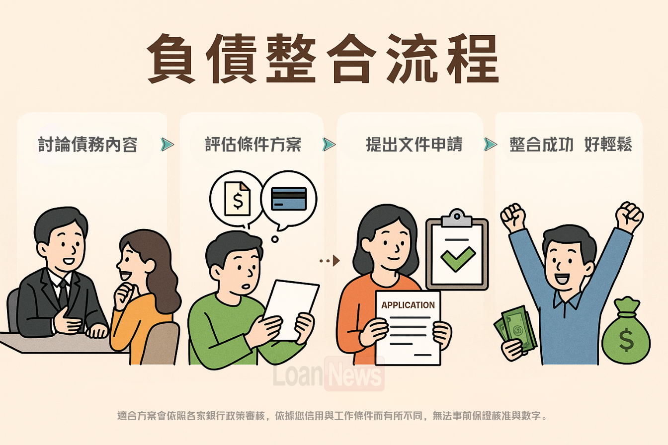 負債整合流程