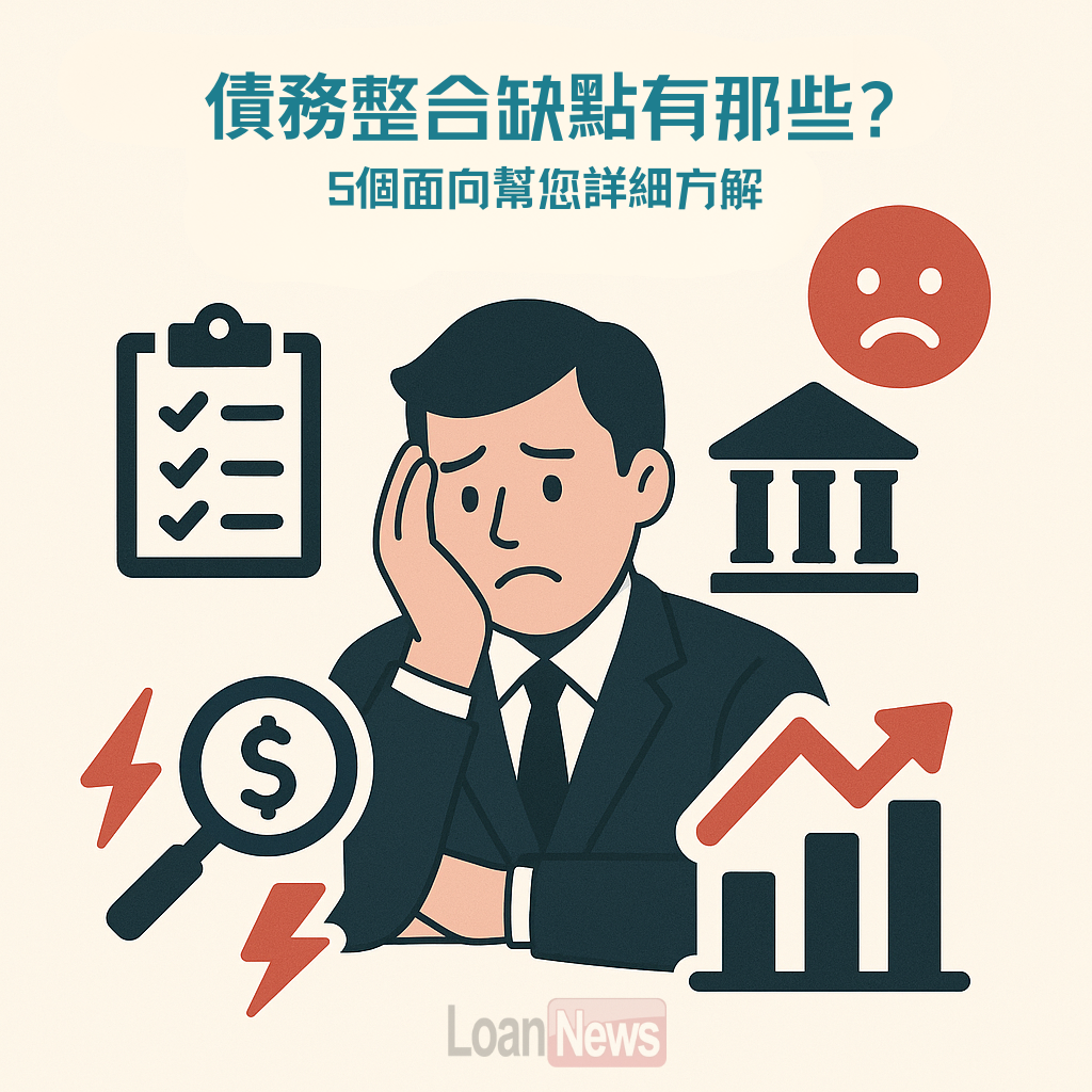 債務整合缺點