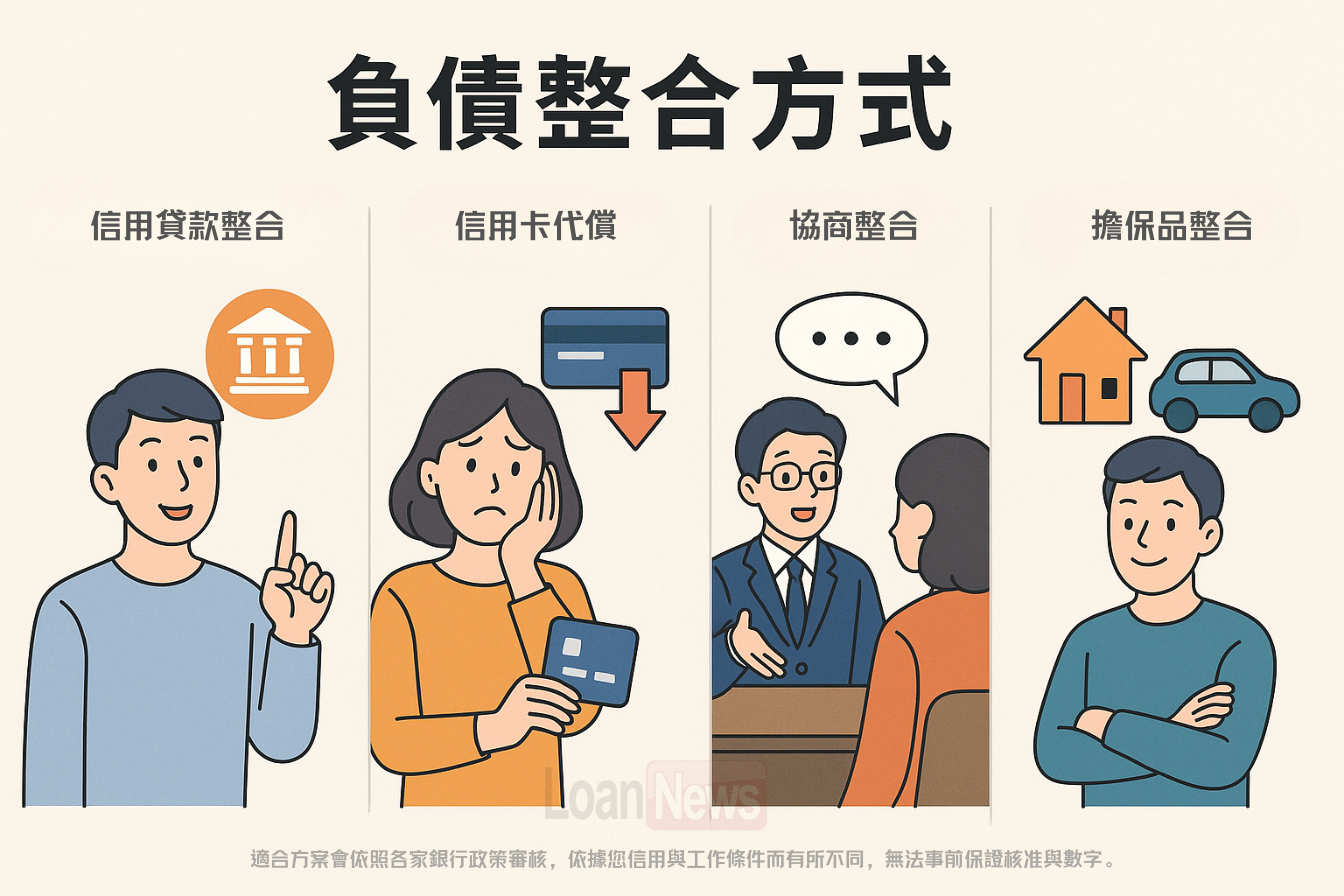 負債整合方式