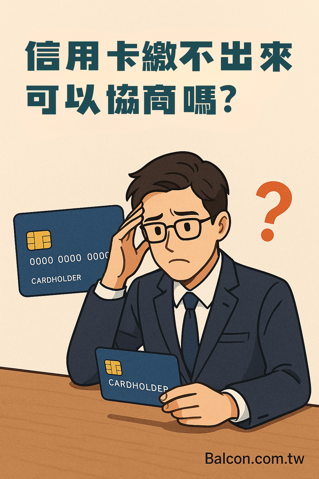 信用卡繳不出來可以協商嗎？