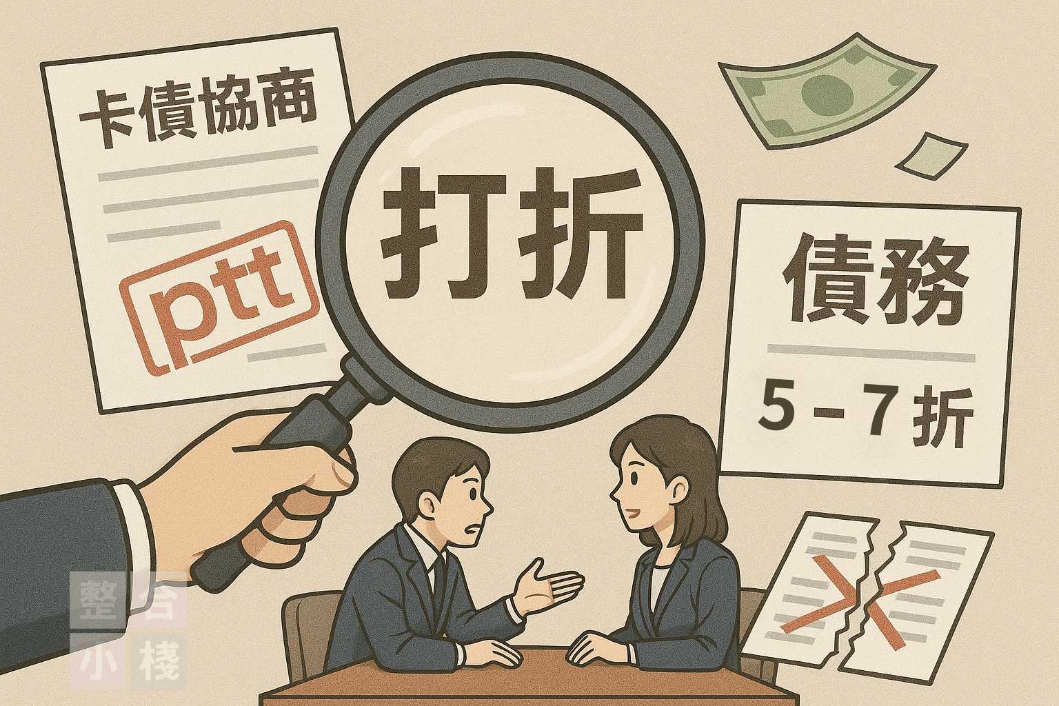 卡債一次清償可打幾折