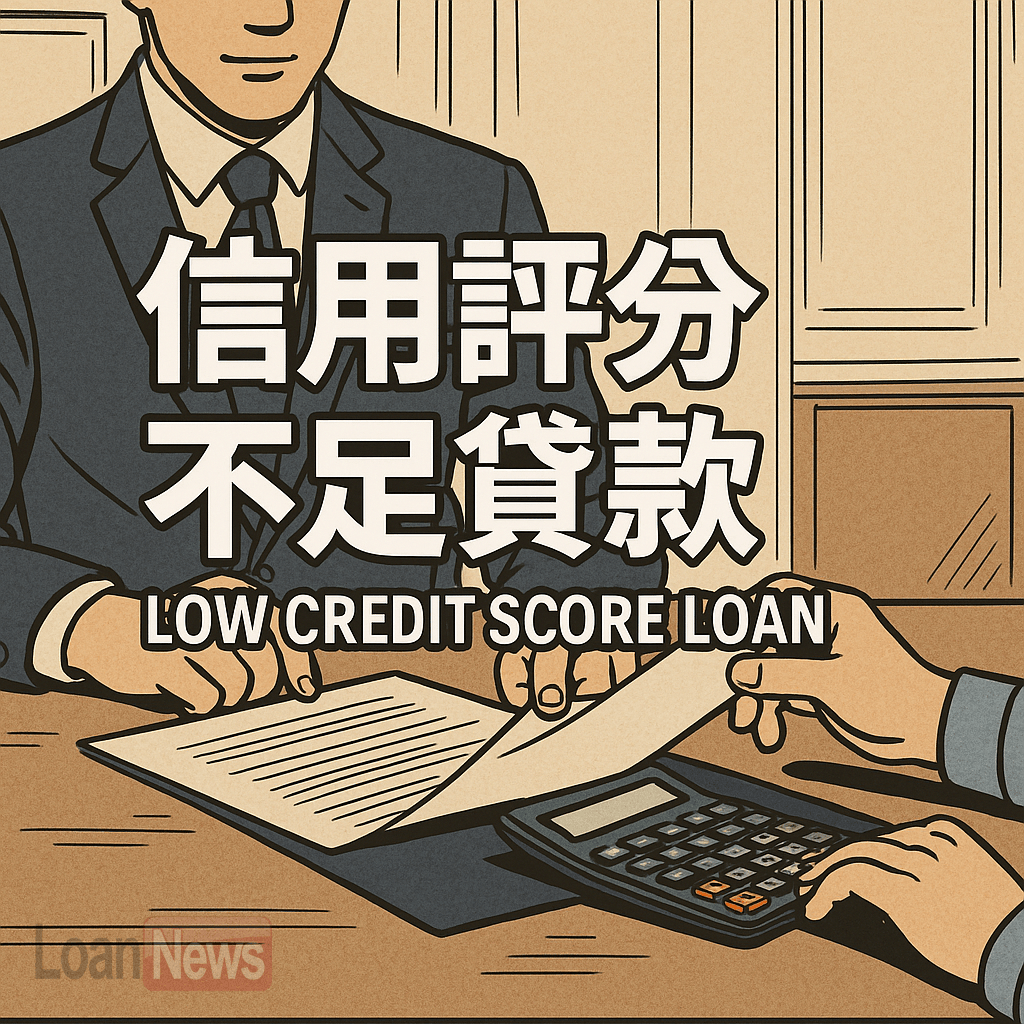 信用評分不足貸款
