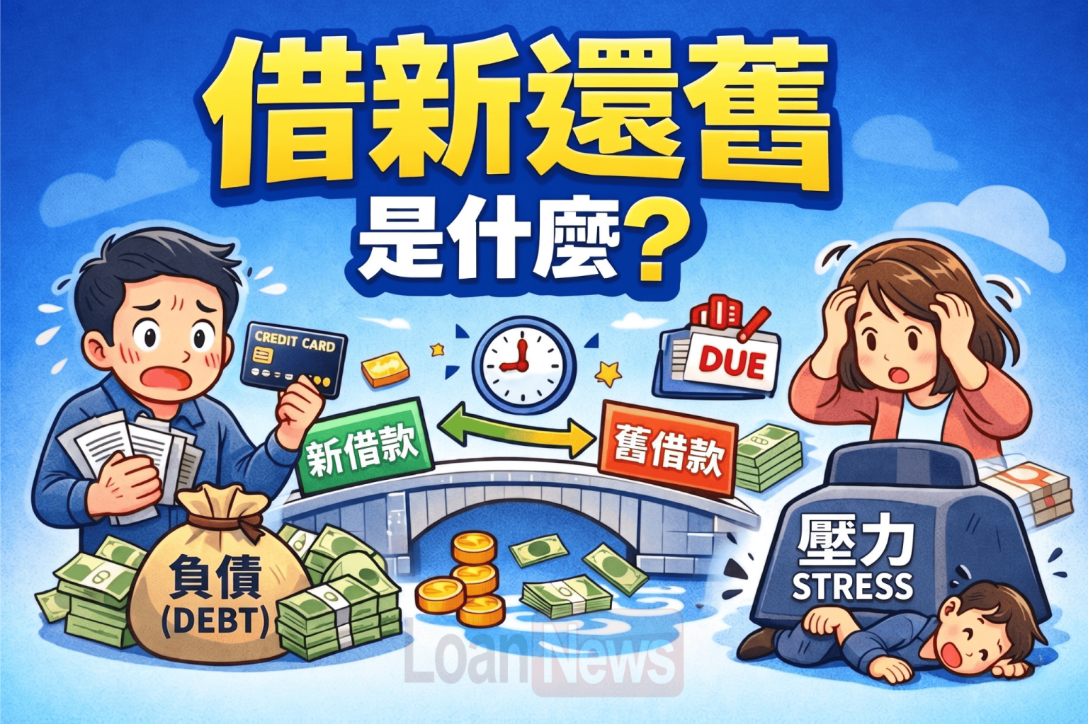 借新還舊的意思、借新還舊ptt常見疑問一次看懂 - 整合小棧 ~ 銀行貸款/債務整合專家