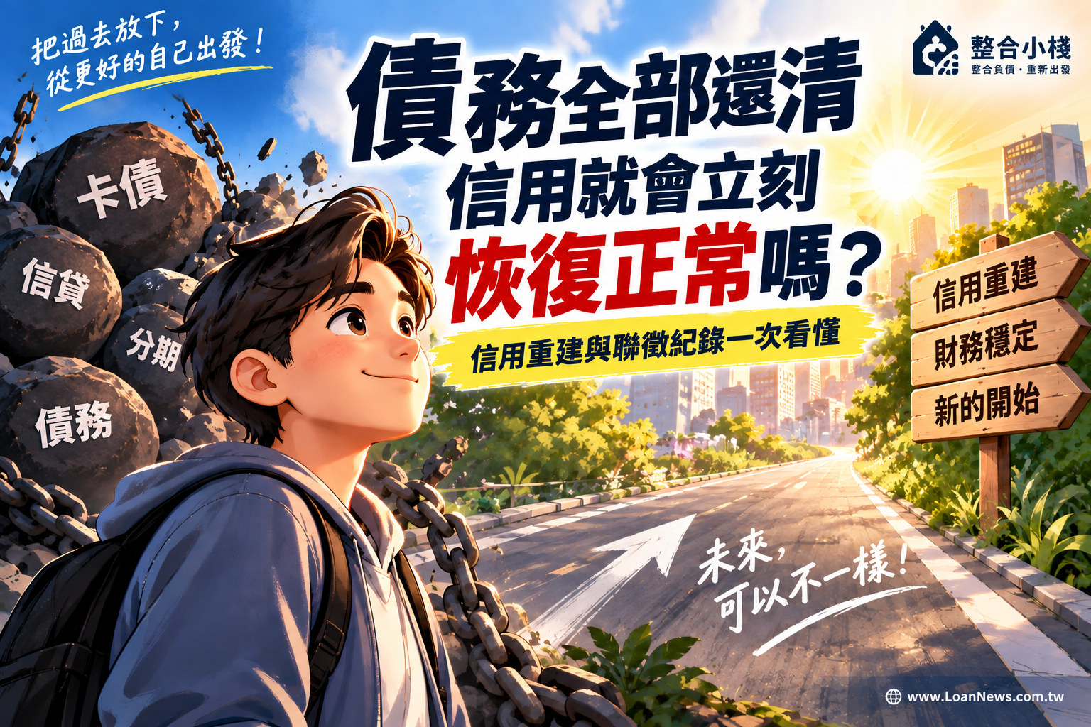 債務全部還清後信用會立刻恢復嗎？信用重建與聯徵紀錄說明